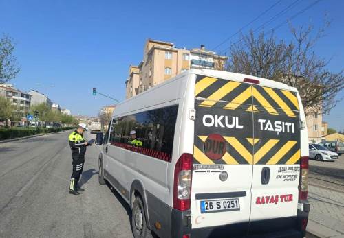 Eskişehir'de büyük denetim: Okul çevreleri ve servisler mercek altında!