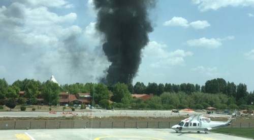Eskişehir'de büyük yangın! Çok sayıda ekip göndeirldi