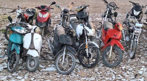 Eskişehir'de çalıntı 14 motosiklet bulundu, 10 şüpheli yakalandı