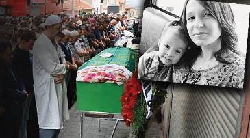 Eskişehir'de canice öldürülen anne ve çocuğu aynı tabutta! 