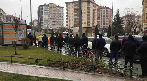 Eskişehir'de çekilen bu fotoğraf Türkiye gündeminde