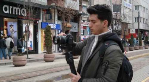 Eskişehir'de çektiği videolar milyonlarca kez izlendi!