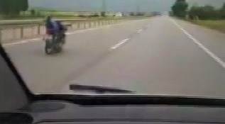 Eskişehir'de çevre yolunda akılalmaz görüntü