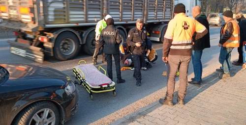 Eskişehir'de çevre yolunda kaza! 