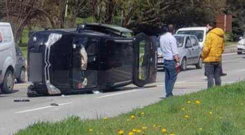 Eskişehir'de Çevreyolu trafiğini kilitleyen kaza!