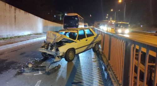 Eskişehir'de çevreyolunda kaza!