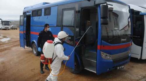 Eskişehir'de cezaevlerinde koronavirüs mücadelesi