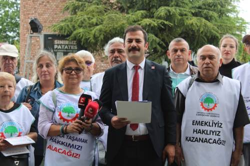 Eskişehir'de CHP'den emekçilere ve emeklilere önemli çağrı