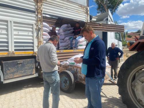 Eskişehir'de çiftçiler tohumluğuna kavuştu