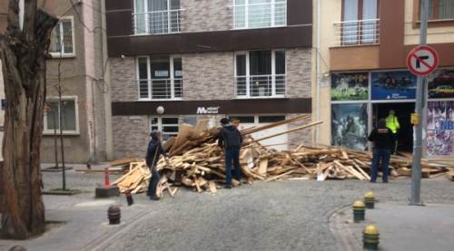 Eskişehir'de çileden çıkaran görüntü