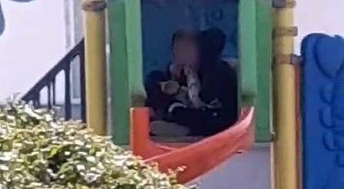 Eskişehir'de çocuk parkında şok eden görüntüler: "Biz 18 yaşındayız, sana ne?"