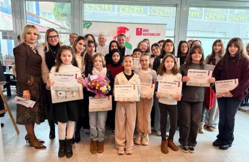 Eskişehir’de çocuklar hayallerini tuvale döktü