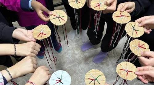 Eskişehir'de çocuklar sabır konusunu işlediler