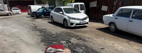 Eskişehir’de çöken yol sürücülere zor anlar yaşatıyor