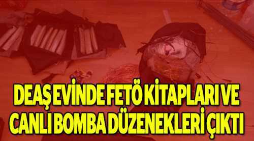 Eskişehir'de DEAŞ evinden bunlar çıktı!