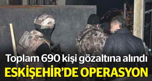 Eskişehir'de DEAŞ operasyonu: 9 gözaltı