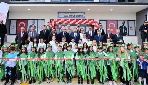 Eskişehir'de Dede Korkut İlkokulu açılışında “Yeşil Vatan” etkinliği