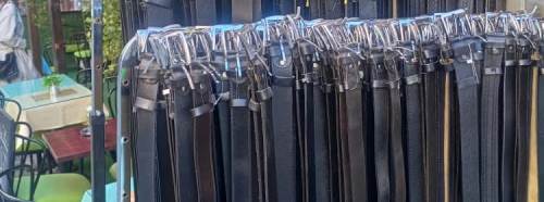 Eskişehir'de deri kemerler yoğun ilgi görüyor