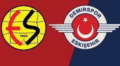 Eskişehir'de dev derbi: Gözler Eskişehirspor - Demirspor maçında