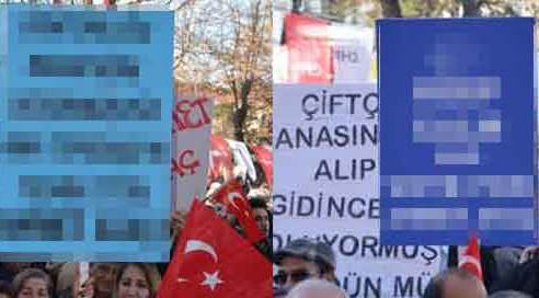 Eskişehir'de dikkat çeken pankartlar