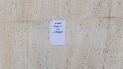 Eskişehir'de dikkat çeken uyarı: Çevre estetiğini düşündüler