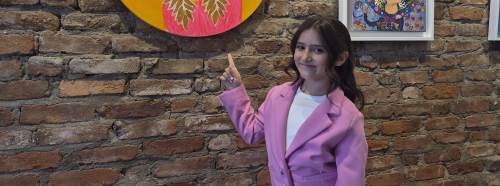 Eskişehir’de dikkat çeken yetenek: Çocuk sanatçıdan dev sergi!