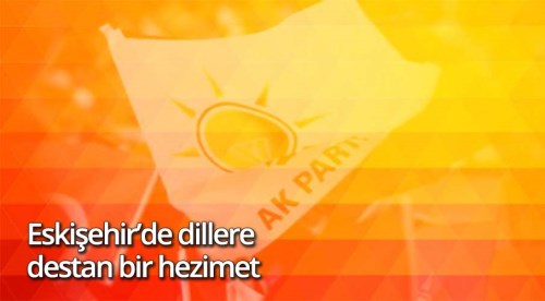 Eskişehir'de dillere destan bir hezimet!