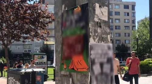 Eskişehir'de direkler işgal altında