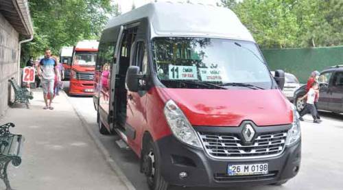 Eskişehir'de dolmuşçular çaresiz