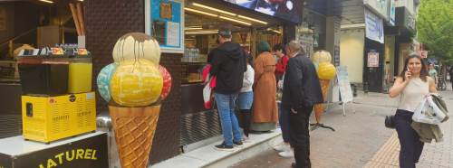 Eskişehir'de dondurma sezonu açıldı