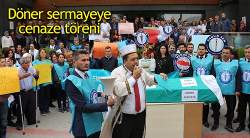 Eskişehir'de döner sermayeye cenaze töreni