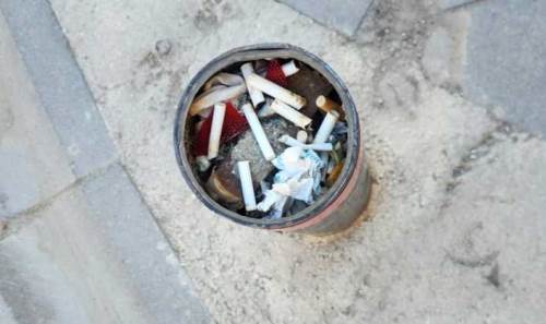 Eskişehir'de dubalar amacını aştı: İzmaritlerle dolduruldu