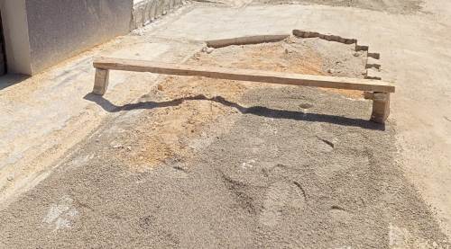 Eskişehir'de düzensiz bırakılan malzemeler tepki çekti