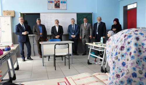 Eskişehir’de eğitimde iş birliği: Müftü ve Milli Eğitim Müdürü okulda