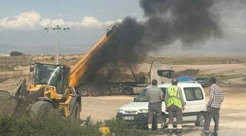 Eskişehir'de elektrik telini görmeyince... 