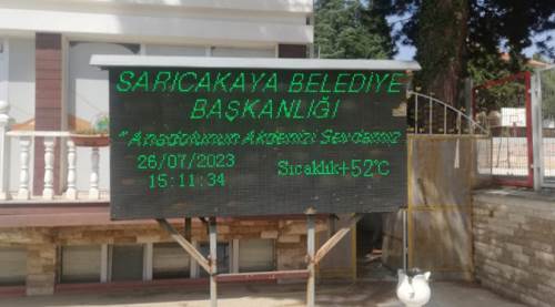 Eskişehir’de en sıcak günde, dereceyi gören şok oldu