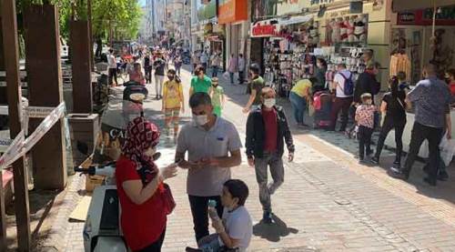 Eskişehir'de endişe veren görüntüler