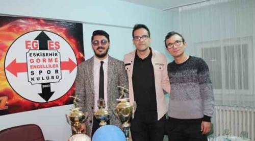 Eskişehir'de engelleri sporla yendiler