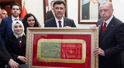 Eskişehir'de Erdoğan'a özel hediye!