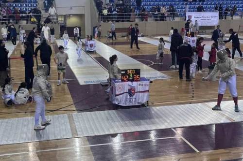 Eskişehir’de eskrim heyecanı: Türkiye Kupası sona erdi