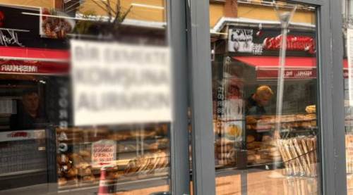 Eskişehir’de esnafın astığı bu yazı yürekleri ısıttı