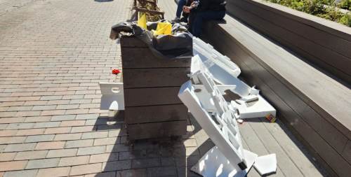 Eskişehir'de esnafın attığı atıklar çevreyi kirletiyor