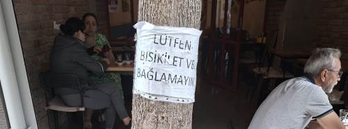 Eskişehir'de esnaftan bisiklet uyarısı