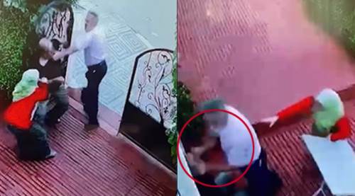 Eskişehir'de evinin bahçesinde böyle saldırıya uğradı!