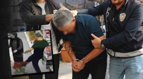 Eskişehir'de evladını acımasızca tekmeleyen babadan ilk sözler