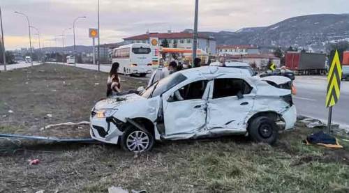 Eskişehir'de feci kaza: 1 ölü, 1 yaralı