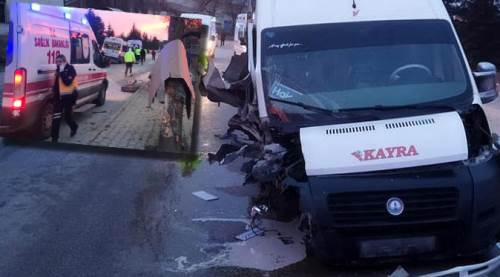 Eskişehir'de feci kaza: Ambulanslar oraya yönlendirildi