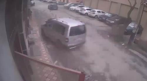 Eskişehir’de feci kaza kamerada: 71 yaşındaki adam kurtarılamadı!