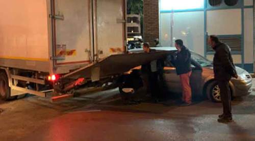 Eskişehir'de felaketten dönüldü: Metrelerce sürükledi!