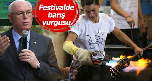 Eskişehir'de festivalde barış vurgusu